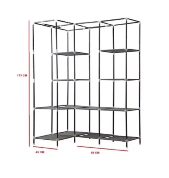 ORGANIZADOR DE ROPA ARMABLE MULTI-ESPACIO DE ARMADO FÁCIL E INTUITIVO