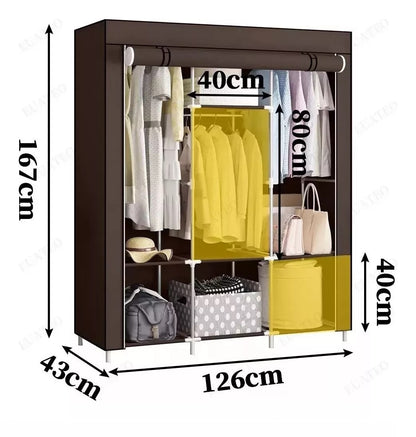 ORGANIZADOR DE ROPA ARMABLE MULTI-ESPACIO DE ARMADO FÁCIL E INTUITIVO