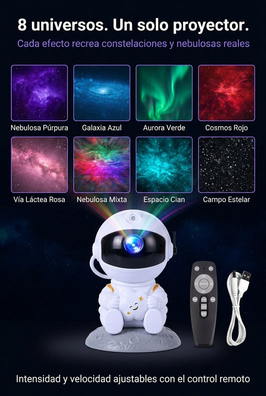 AstroGlow — 8 efectos de nebulosa distintos.