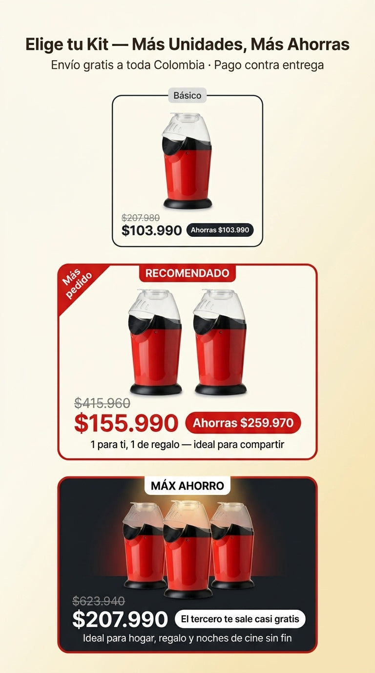 AirPop Max — Oferta Kits