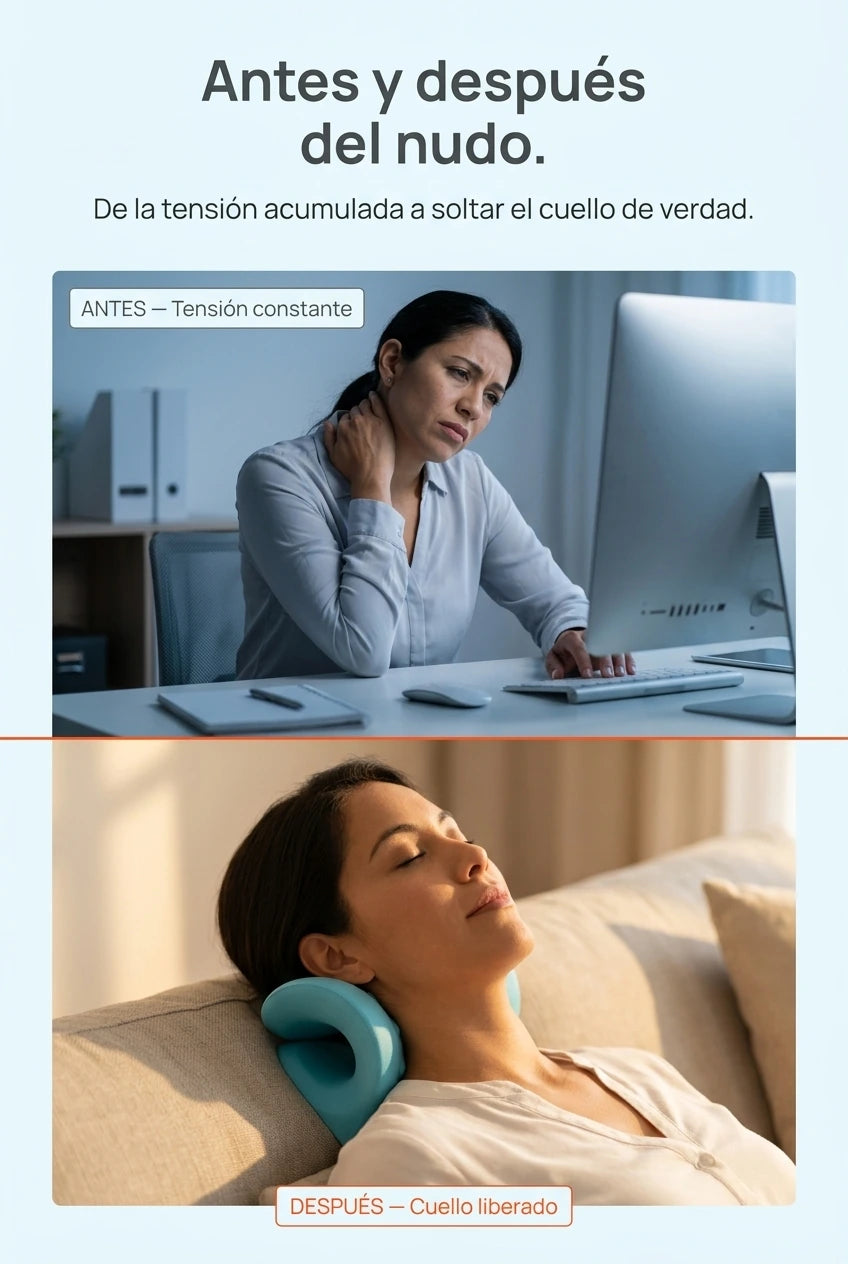 Antes y despues del nudo — de tension a alivio