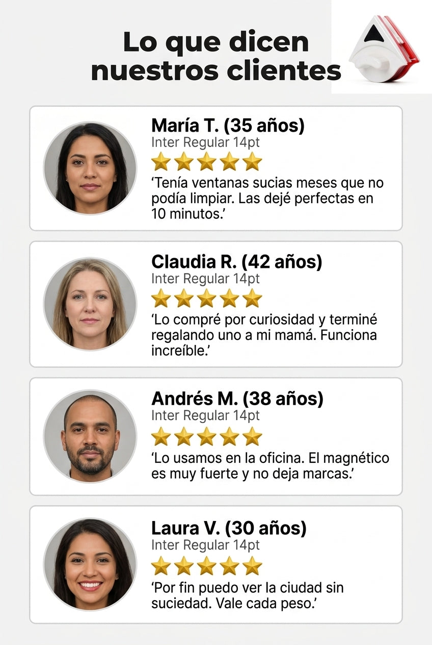 MagClean Limpiador Magnetico — testimonios