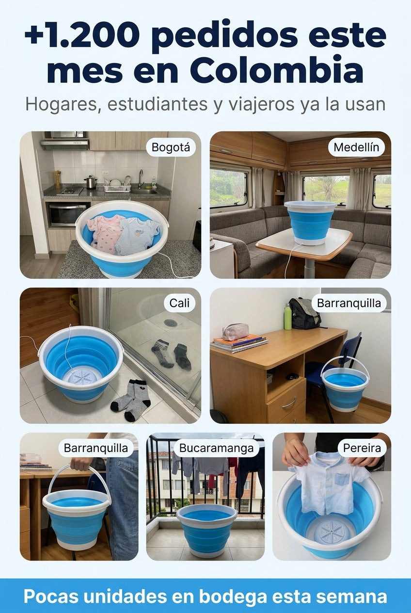 +1.200 pedidos este mes en Colombia