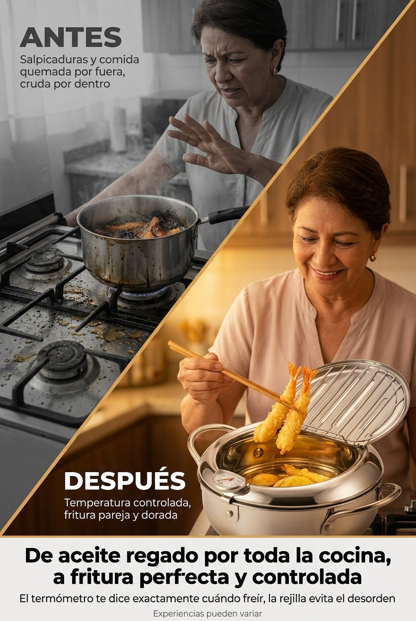 TempuFry Pro — Transformacion