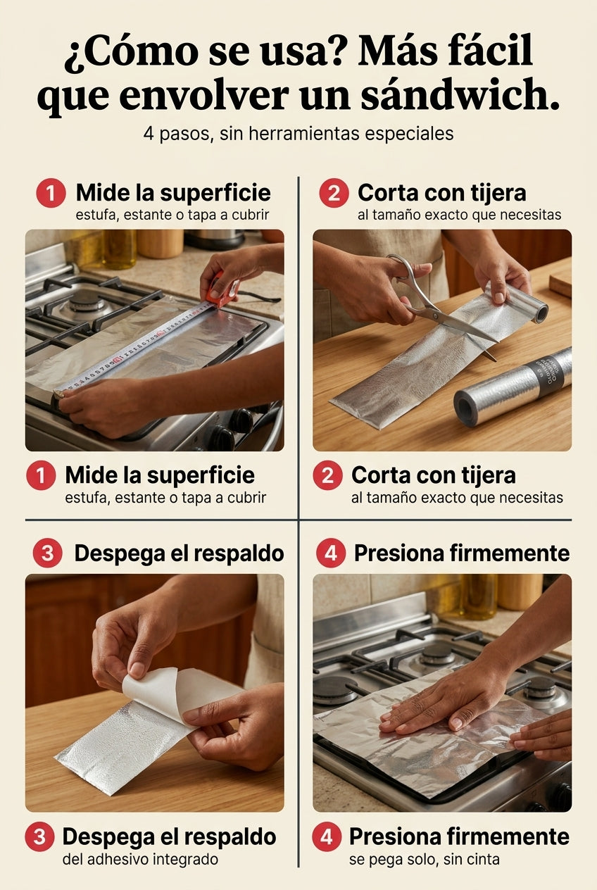 Como se usa en 4 pasos simples