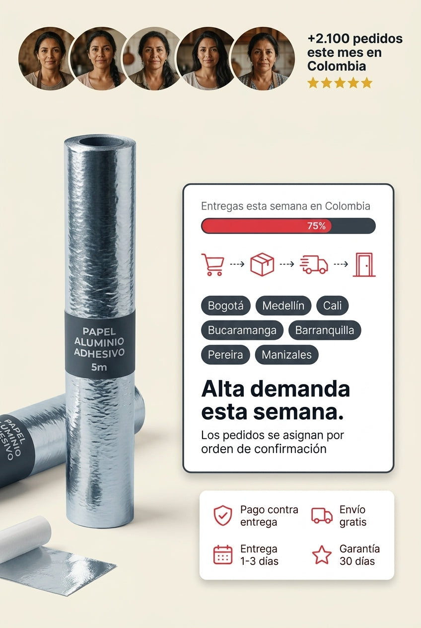 +2.100 pedidos este mes en Colombia