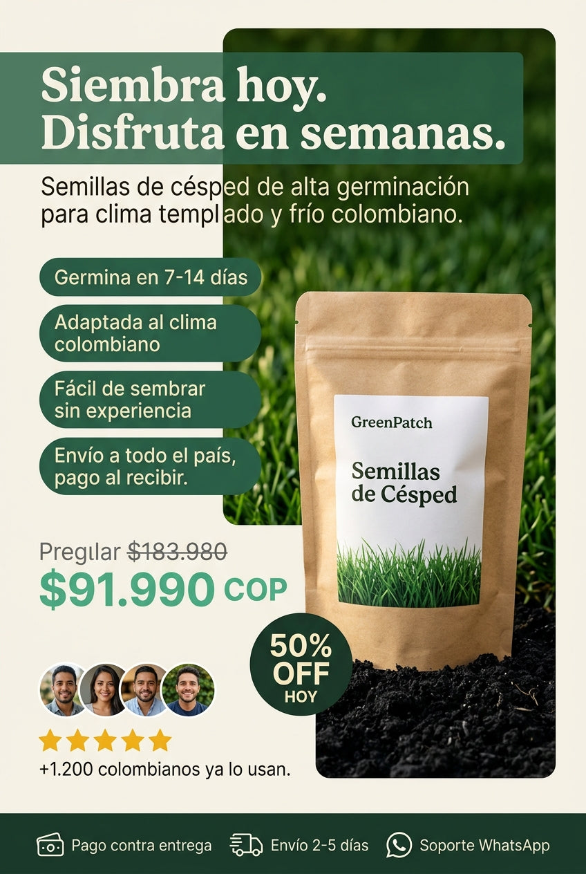 Semillas GreenPatch - Siembra hoy, disfruta en semanas