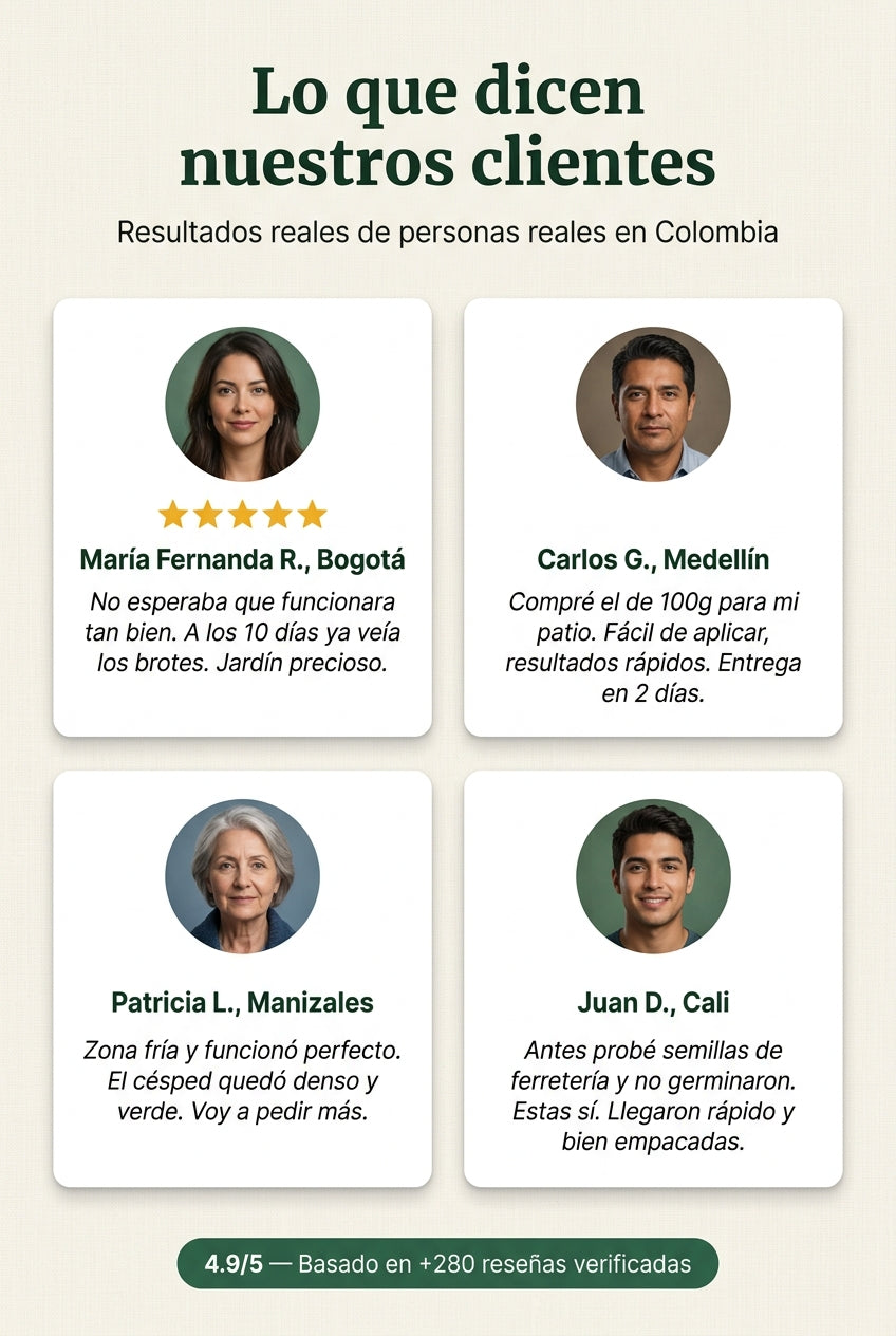 GreenPatch - Testimonios reales clientes Colombia