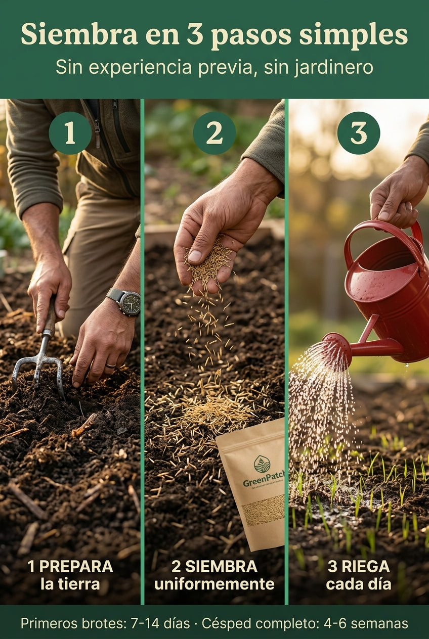 GreenPatch - Siembra en 3 pasos simples