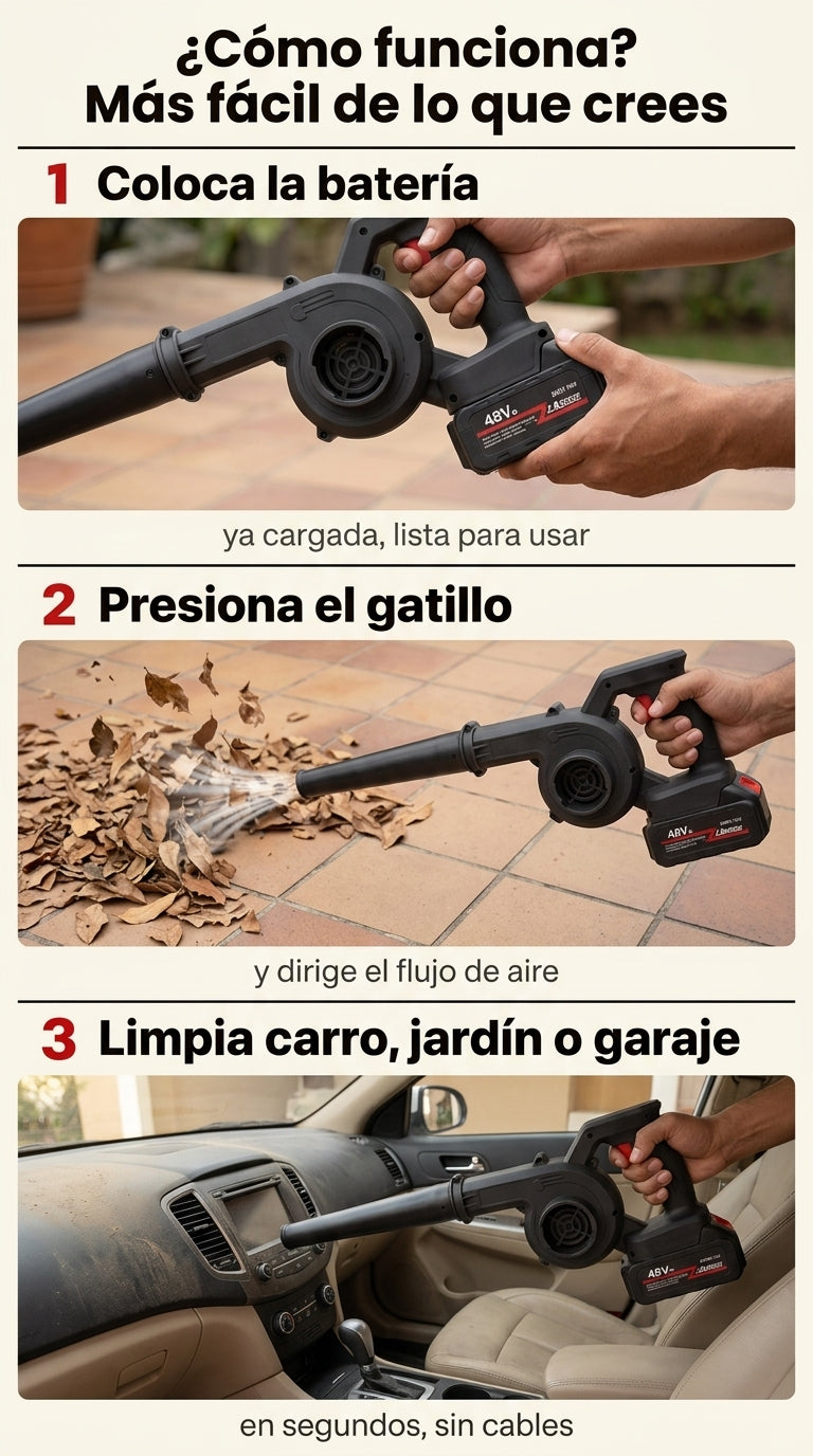 VentoMax 48V — Modo Uso