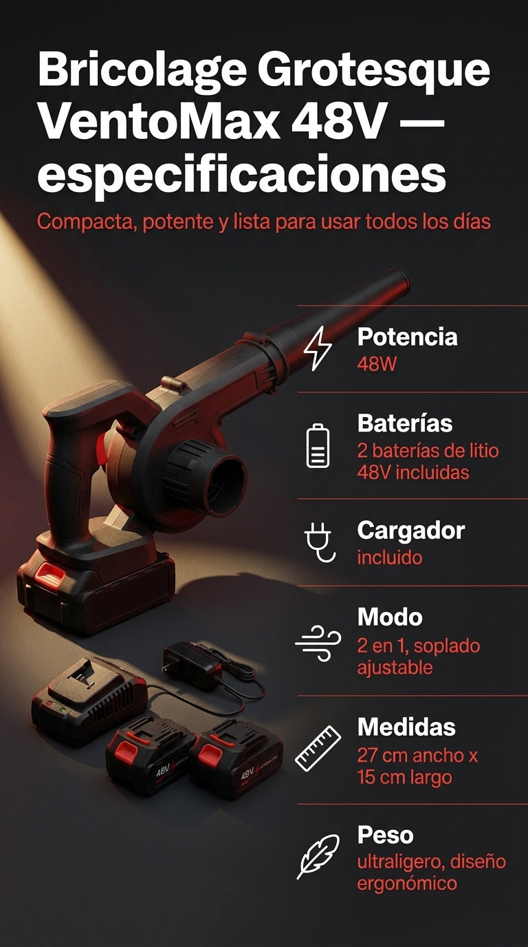 VentoMax 48V — Ficha Tecnica