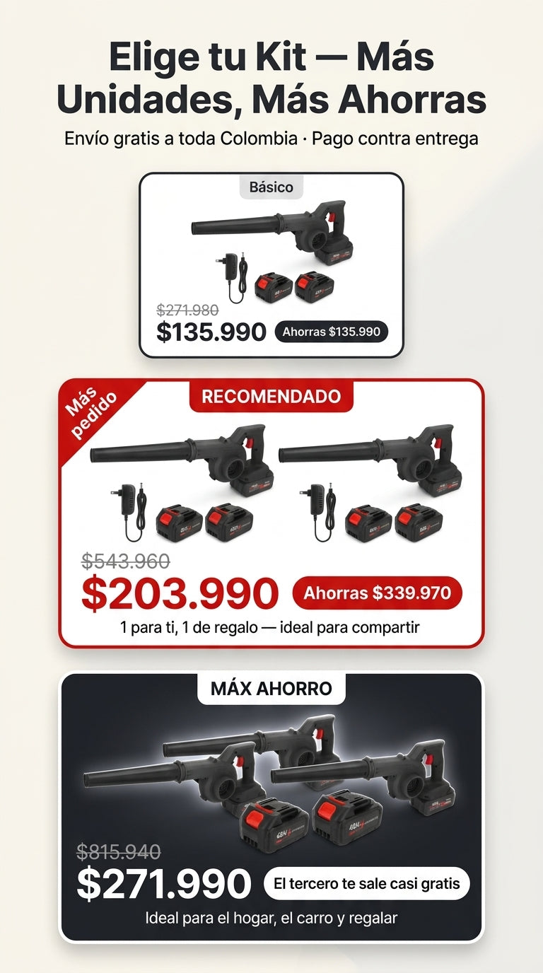 VentoMax 48V — Oferta Kits