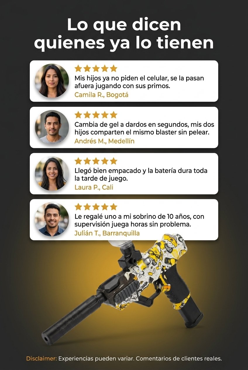 Testimonios reales DualFire — clientes de Bogotá, Medellín, Cali, Barranquilla.